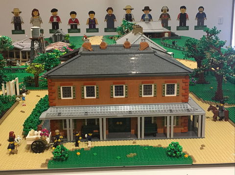 Rouse Hill House And Farm In Lego Bricks - Pubs Melbourne 0