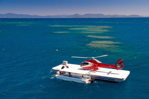Scenic Helicopter Flight To Moore Reef And Return Snorkeling Cruise From Cairns - Pubs Melbourne 4