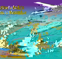 Scenic Flight - Great Barrier Reef Heart Reef Whitehaven Beach  Hill Inlet - Pubs Melbourne