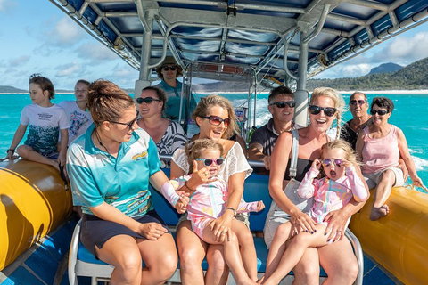 Ocean Rafting Tour To Whitehaven Beach, Hill Inlet Lookout & Top Snorkel Spots - Pubs Melbourne 3