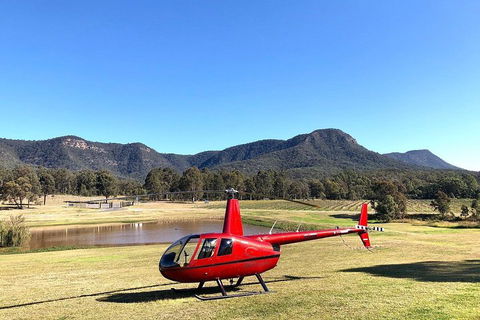 Private Helicopter Flight To Hunter Valley With A La Carte Lunch - For 2 - Pubs Melbourne 2